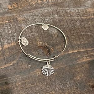 Alex and Ani Silver Seashell Bracelet